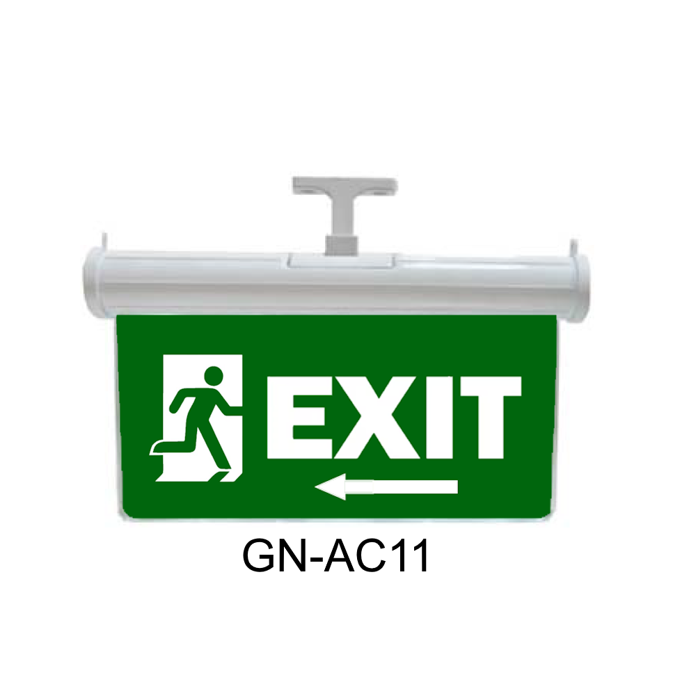 Işıklı Acil Çıkış Levhası (Exit Sola Koşan Adam) GN-AC11